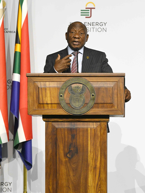 Address By President Cyril Ramaphosa At The Inaugural Just Energy